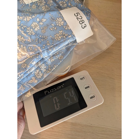 J Crew Liberty Fabric Top Womens 18 Blue Floral Slim Fit Button Down Long Sleeve - Picture 9 of 9